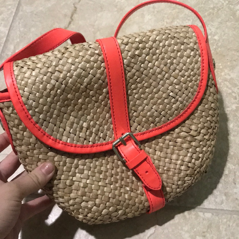 Marc by Marc Jacobs wicker cross body purse